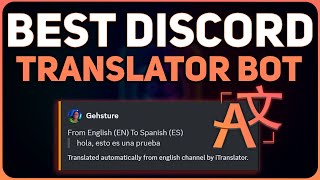 This Discord Bot AUTOMATICALLY Translates Messages  Best Discord Translator Bot [upl. by Skipton]