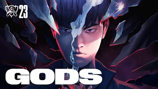 GODS ft NewJeans 뉴진스 Official Music Video  Worlds 2023 Anthem  League of Legends [upl. by Roobbie]