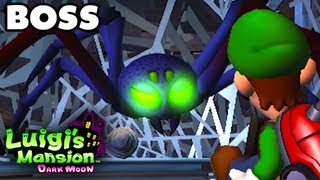 Luigis Mansion Dark Moon  Gloomy Manor  Confront the Source Boss Fight Nintendo 3DS [upl. by Dun920]