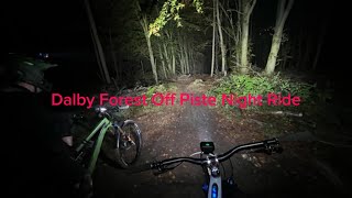 Dalby Forest Off Piste Night Ride [upl. by Sucramad413]