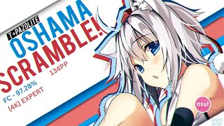 Oshama Scramble Expert  osu mania [upl. by Iarised309]