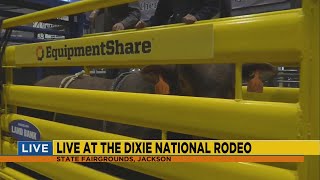 Dixie National Rodeo underway in Jackson [upl. by Ameyn]