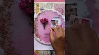 Resin art photo frame  Resin artwork  resinartindia indianresinartist resinartdaily youtube [upl. by Johnsson]