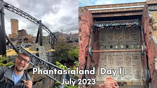 Phantasialand Vlog  Day 1  Epic Europe Theme Park Road Trip  July 2023 [upl. by Noramac]