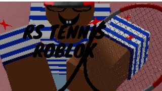 PLAYING TENNIS IN ROBLOX [upl. by Analra]