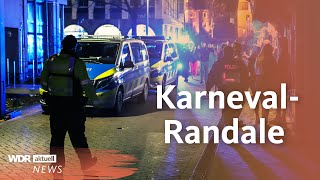 Karneval 2023 PolizeiGroßeinsatz in Menden  WDR Aktuelle Stunde [upl. by Newcomb]