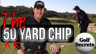 Phil Mickelson How to chip 50 yards [upl. by Iolanthe414]