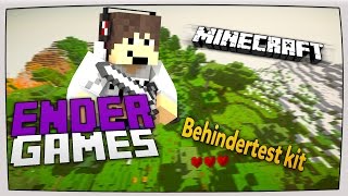 MineCraft Ender Games 1 I Behindertes Kit I HD60fps By Br4ver [upl. by Einna782]