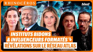 🦏 INSTITUTS BIDONS INFLUENCEURS FORMATÉS  DERRIÈRE LEXTRÊME DROITE LE RÉSEAU ATLAS [upl. by Dorcy]