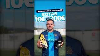 Parte 1 Hoy ponemos a prueba unas botas de 10€ de Temu vs las botas de Jude Bellingham de 300€ ⚽️👟 [upl. by Corbett]