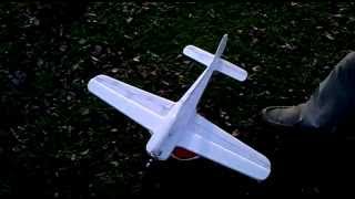 6mm Depron FW190 Combat RC Plane with 220414T 1400Kv Motor  10A ESC  8x4 Prop 2S 74V LIPO [upl. by Aihsekel]