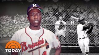 Hank Aaron On The Negro Leagues ‘There Was So Much Talent’  TODAY [upl. by Rodrich]