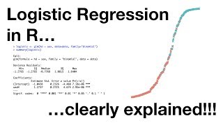 Logistic Regression in R Clearly Explained [upl. by Nnaul]