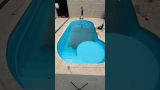 Como recuperar piscina com agua verde fy satisfying piscinas limpeza satisfy satisfyingvideo [upl. by Assenyl463]