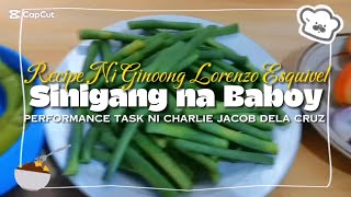 Sinigang na Baboy Recipe Malapot na sabaw ang sarap [upl. by Aland829]