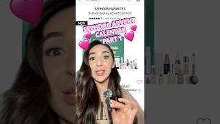 Sephora Advent Calendar REVEALED 😱👀 sephora shopping beauty makeup skincare [upl. by Cirdek]