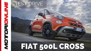 Fiat 500L Cross  TEST DRIVE [upl. by Ennail878]