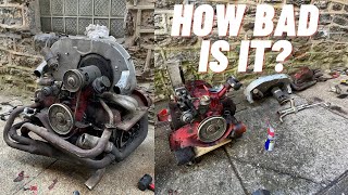 Worst Engine We Ever Bought  GARAGE FIND VW MOTOR TEARDOWN [upl. by Randee]