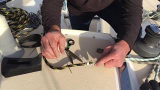 How to Install and Remove Sailboat Halyards  Expert Advice [upl. by Brig]