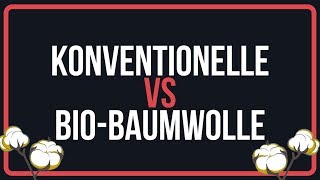 So viel besser ist Bio Baumwolle tatsächlich  Konventionelle VS Bio Baumwolle [upl. by Enomsed]