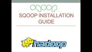 Installation of Apache Sqoop on Ubuntu 18044 LTS in less than 5 minutes [upl. by Polash29]