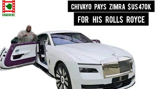 Chivayo Pays US 470k To Zimra For His Rolls Royce Spectre [upl. by Alyos607]