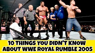 WWE Royal Rumble 2005  10 Things You Didnt Know About [upl. by Annauqahs]