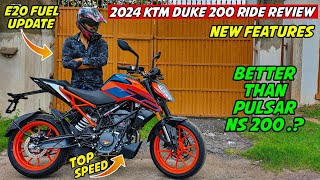 2024 Ktm Duke 200 Review  New colour  Top Speed  Better than Pulsar NS200 [upl. by Aneleiram]