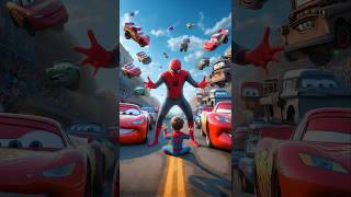 Cars  Who is best  Spiderman vs Venom vs Joker vs Captain America spiderman brawlstars joker [upl. by Aseena]