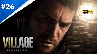 RESIDENT EVIL 8 VILLAGE Part 26 Chris Redfield Vs Megamycete Fight Walkthrough  4K HDR 60FPS [upl. by Enirbas]