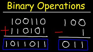 How To Add and Subtract Binary Numbers  Computer Science [upl. by Dickerson]