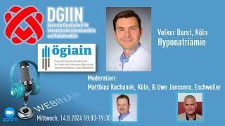 Webinar Elektrolytstörungen in der Notfall und Intensivmedizin Hyponatriämie [upl. by Ahsenik988]