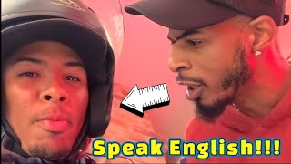 Black Restaurant Owner Goes Off On Uber Eats Driver Who Refuses To Speak English 🧐 news [upl. by Tunk508]