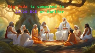 Rig Veda is composed at least in 23720 BCE vedic veda vedas ancienthistory ancientindia [upl. by Doak]