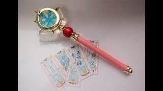 ToyCardcaptor Sakura Clear Card Dream Wand amp Clear Cards [upl. by Colvin]