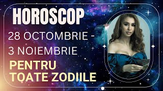 LUNĂ NOUĂ ÎN SCORPION  Horoscopul Săptămânii 28 octombrie  3 noiembrie [upl. by Laius]