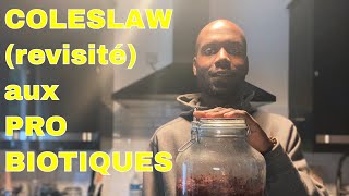 Mon COLESLAW revisité AUX PROBIOTIQUES [upl. by Hugon]