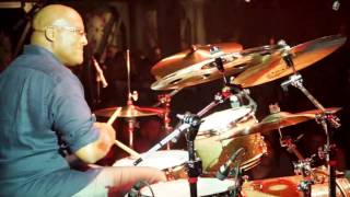 Steve Ferrone Drum Session BagShow 2015 [upl. by Artenra851]