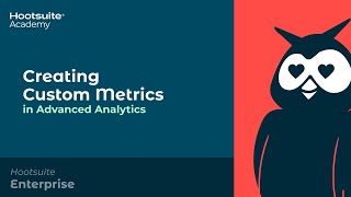 Creating Custom Metrics in Advanced Analytics [upl. by Ssor]