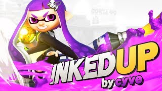 Inked Up  Inkling Combo Video by cyve  Smash Ultimate [upl. by Thorlay]