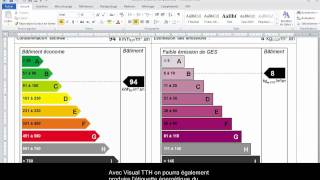 Calcul thermique réglementaire RT2012 sur Visual TTH à partir de plan Revit MEP [upl. by Nork]