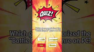 Ultimate Top 5 PC Game Quiz Test Your Gaming Knowledge science technology newtechnology history [upl. by Ajak]