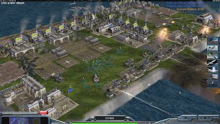 USA Air Force  Command amp Conquer Generals Zero Hour  1 vs 5 HARD Gameplay [upl. by Neelia767]