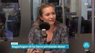 Dagsnytt 18 21082023 1 Mathilde TybringGjedde [upl. by Hastings]