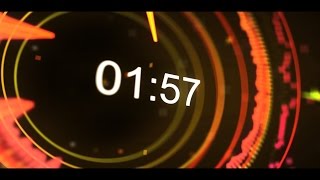 Equalizer Countdown 2 min  v 517  Timer  Music Sound Visualizer  effects hd 4k [upl. by Scheers]