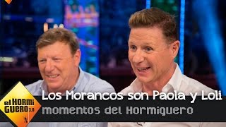 Los Morancos en la piel de dos señoras que llevaban 30 años sin verse  El Hormiguero 30 [upl. by Zacharia]