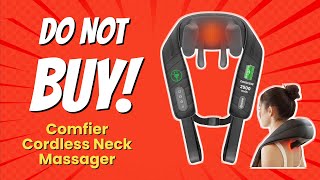 DONT BUY Comfier Cordless Neck Massager Before Watching This Video 😬💔 [upl. by Chrystal433]