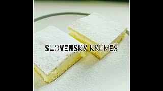 Slovenský Krémeš  Videorecept  CZSK HD recipe [upl. by Fletcher]