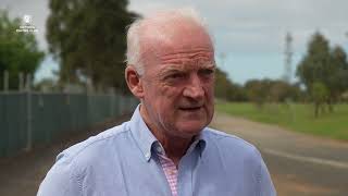 Legendary trainer lands in Melbourne seeking Cup Glory [upl. by Eerahs]