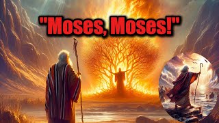 The Burning Bush Exodus 3  The Bible [upl. by Zrike774]